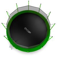 Батут EVO JUMP Internal 16ft (Green) с нижней сеткой